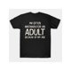 thumbnail image 2 of 100% Cotton Mens Crew Neck Graphic T-Shirt - Funny Im Often Mistaken For An Adult Print, Slight Stretch, Machine Washable, Casual Summer Tee for All Seasons, 2 of 6