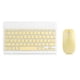thumbnail image 1 of Juego de teclado inalámbrico de 10 pulgadas Teclado y ratón de color caramelo para PC portátil, 1 of 4