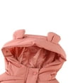 thumbnail image 5 of Esaierr Toddler Baby Boys Winter Down Vest Jacket,Cute with Hooded Cotton Warm down Coat Kids Winter Cotton Vest Jacket for 1-7Y, 5 of 6