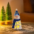 thumbnail image 2 of Florida Gators LED 8" Snowman Lit Garden Statue, 2 of 2
