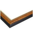 thumbnail image 3 of ArtToFrames 6" x 37" Honey with Gold Picture Frame, 6x37 inch Brown MDF Poster Frame (WOM-4446), 3 of 7