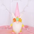 thumbnail image 5 of S Decoración de gnomo de conejito de Pascua, decoración de habitación de niña, regalos, adorno enano nórdico sueco Nisse escandinavo Tomte Elf, 5 of 5