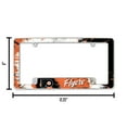 thumbnail image 4 of Philadelphia Hockey Flyer's Chrome Metal License Plate Frame with Tie Dye Design, 4 of 4