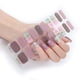 thumbnail image 2 of Tiras de esmalte de uñas de gel semicurado Tiras de envolturas completas de uñas de gel Pegatinas de uñas de gel, 2 of 4