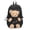 Black, variant on Cute Kawaii Backpack, 3D Bear Plush Backpack, Detachable Bear Backpack, Nylon Ita Bag, Large Capacity Daypack, Lightweight Backpack, Backpack with Pins Accessories, Casual Backpack for Adults