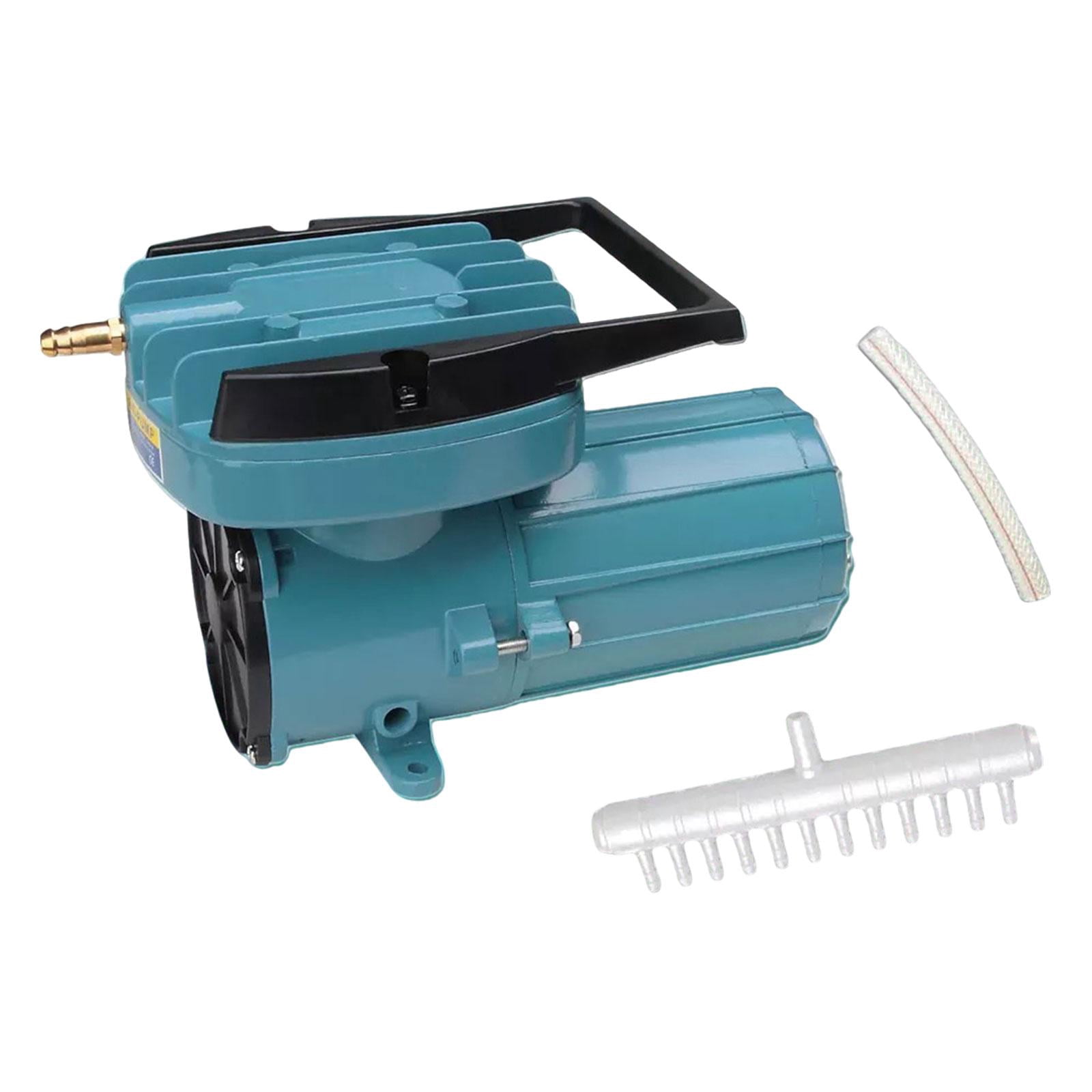 TOOYFUL Aquarium Air Pump DC 12V Pump Tool Accessory Pond Aerator Metal Pump for Outdoor Pond Hydroponics 255x140x165mm