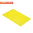 thumbnail image 3 of Unique Bargains Stained Glass Sheet Mosaic Tile 7.9 Inch x 5.9 Inch Yellow Stained Glass Sheets for Crafts Project, 3 of 5