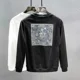 thumbnail image 3 of Ropa para hombre Sudaderas Camiseta para hombre Top gráfico Talla grande Blanco Oversize Estampado Coreano Otoño Venta al por mayor Manga larga XL, 3 of 4