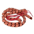 thumbnail image 1 of Cinta calefactora para tuberías, cinta calefactora de silicona en espiral, envoltura calefactora para tuberías, cable calefactor en espiral, multifuncional, 1 of 9