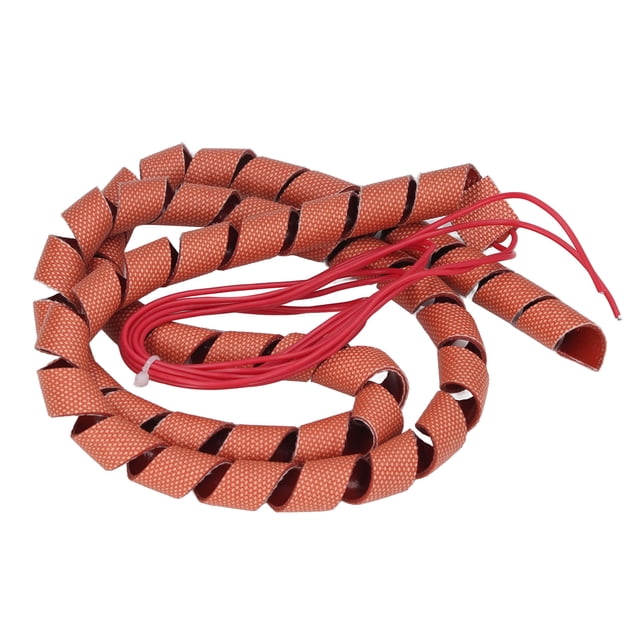 Cinta calefactora para tuberías, cinta calefactora de silicona en espiral, envoltura calefactora para tuberías, cable calefactor en espiral, multifuncional