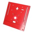 thumbnail image 4 of Yeacher Router Table Insert Plate Electric Trimming Machine Jig Saw Flip Board Engraving Auxiliary Tool with 4 Rings and Screws for Woodworking Work Benches, 4 of 7