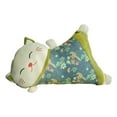thumbnail image 3 of DOLITY Coussin de Siège Chat Porte-Bonheur Coussin de Dos de Canapé Amovible Multi-Usage Vert, 3 of 9
