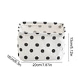 thumbnail image 3 of Lzobxe Cube Storage Organizer, Foldable Open-Top Basket Storage Bags, Fabric Boxes Optional Handles for Nightstands and Vanity Tables Bottles, 3 of 7