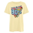 thumbnail image 5 of TSADFHJI Hauts pour Femmes Manches 3/4 pour Femmes Âgées Mode Décontractée Imprimée Col Rond Manches Courtes T-Shirt m Beige, 5 of 5