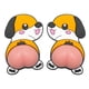 thumbnail image 1 of Pegatinas Anticolisión Para Coche De 2 Uds., Pegatina Protectora De Parachoques De Puerta De Coche De Animales De Dibujos Animados De Pvc, Pegatinas Antiarañazos Para Trasero De Silicona 3D Eigraketly VI011812-02, 1 of 6