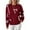 Wine, variant on Cadancy Womens Sweater Cute Bows Long Sleeve Crewneck Pullover Sweaters Holiday Casual Loose Fit Tunic Knit Tops Fall Winter Trendy Outfits