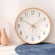 thumbnail image 5 of Reloj de diseño minimalista, reloj de pared, sala de estar, moderno, reloj silencioso, montado en la pared, lujo ligero, decoración creativa del reloj, 5 of 6
