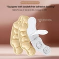 thumbnail image 6 of 4pcs Innovative Anti-Drop Heel Pain Relief Foot Soothing Tool Anti-Abrasion Seamless Design Protection Heel Sticker Prevent Slipping Convenient Insole High Heels Insoles 3MM, 6 of 8