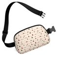 thumbnail image 3 of Beige Christmas Decoration Pattern Cute Fanny Packs for Women,Travel Waterproof Crossbody Fanny Bags Waist Purse for Women Anti Theft Adjustable Strap for Running Travel Cycling, 3 of 6
