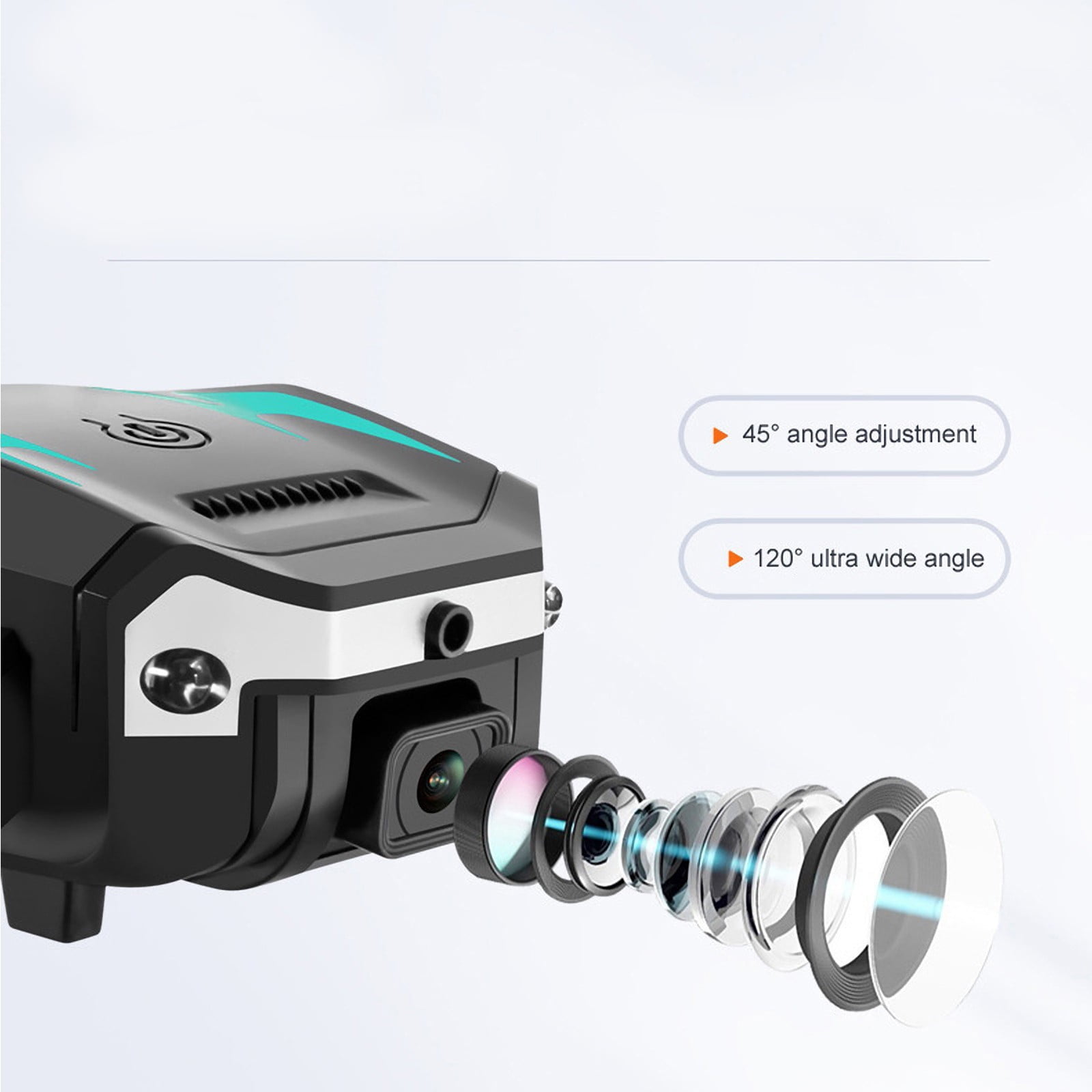 Drone with Camera for Beginners and Teens, Dual Camera with Obstacle Avoidance, Foldable FPV RC Quadcopter with Long Flight Time for Indoor and Outdoor