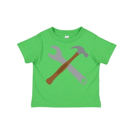

Inktastic Future Carpenter Tools Hammer Wrench Gift Toddler Boy Girl T-Shirt