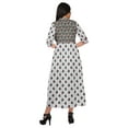 thumbnail image 4 of Moomaya Printed Kurta Summer Wear Ladies Kurti Front Slit Tunic Tops Women, 4 of 5