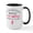 White/Black Inside, variant on CafePress - My Daughter's Battle Is M - 15 oz Ceramic Large White Novelty Mug