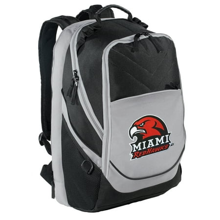Miami University Backpack Our Best Miami RedHawks Laptop Computer Backpack
