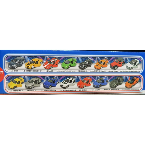 MSZ VROOM TECH Auto Show Collection Doors Open 8 in a Pack (Blue