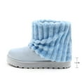 thumbnail image 6 of GJPBGK Women's Winter Snow Boots Mid-Calf Outdoor Cold Weather Boots for Walking, Travel & Everyday Wear, 6 of 8