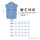 thumbnail image 5 of Camisa corta sin mangas de mezclilla MCHK 8055. Color azul. Para hombre, 5 of 5