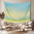 thumbnail image 2 of Turquoise Blue Ombre Tapestry for Bedroom Wall Hanging Tapestry, Abstract Modern Art Oil Painting Ceiling Backdrop Tapestries Poster Blanket Wall Decor for Teens Room Living Room Dorm 55" x 73", 2 of 8