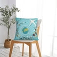 thumbnail image 7 of Wukai Travelling on Airplane Premium Polyester Fleece Pillow Covers with Hidden Zipper Closure,Luxuriously Soft and Durable-12"x12", 7 of 7