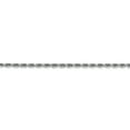 thumbnail image 3 of 10k White Gold 2.25mm D/C Quadruple Rope Chain (Weight: 6.75 Grams, Length: 20 Inches), 3 of 4