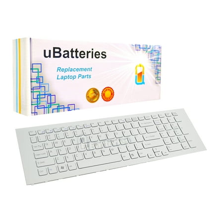 - UBatteries Laptop Keyboard Sony VAIO VPC-EJ - White