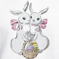 thumbnail image 3 of CafePress - Easter Rabbits Hooded Sweatshirt - Pullover Hoodie, Hooded Sweatshirt, 3 of 4