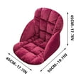 thumbnail image 3 of DAMAI Half Enclosed Heated Seat, Winter USB Heating Cushion Cushion, Double Anti-Slip Seat Cushions for Office Chairs, Flannel Heated Seat Cushion with 9 Temperature Settings and 4 Timers, 3 of 8