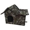 thumbnail image 1 of Tienda para dormir para gatos, cueva, caseta para mascotas salvajes, casa cueva, casa para gatos a prueba de lluvia, fría y resistente al viento, para, 1 of 8
