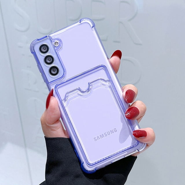 Card Bag Wallet Clear Case For Samsung Galaxy A24 A14 A34 A54 A53 A23 A13 A33 A52 A72 S21 S22 S23 Ultra S10 Plus S20 FE Note 20 xuanjing unisex