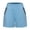 C-Colourful399, variant on DHFJKG Womens 5 Packs Workout Gym Shorts High Waisted Loose Fit Solid Color Elastic Waistband Shorts With Pockets