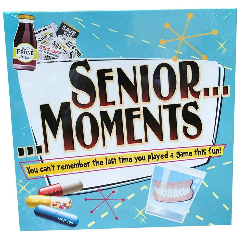 Senior Moments Jeu de société : : Jeux et Jouets