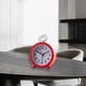 thumbnail image 5 of Reloj despertador silencioso dormitorio de estudiantes moda de hogar reloj despertador de cabecera con personalidad simple, 5 of 5
