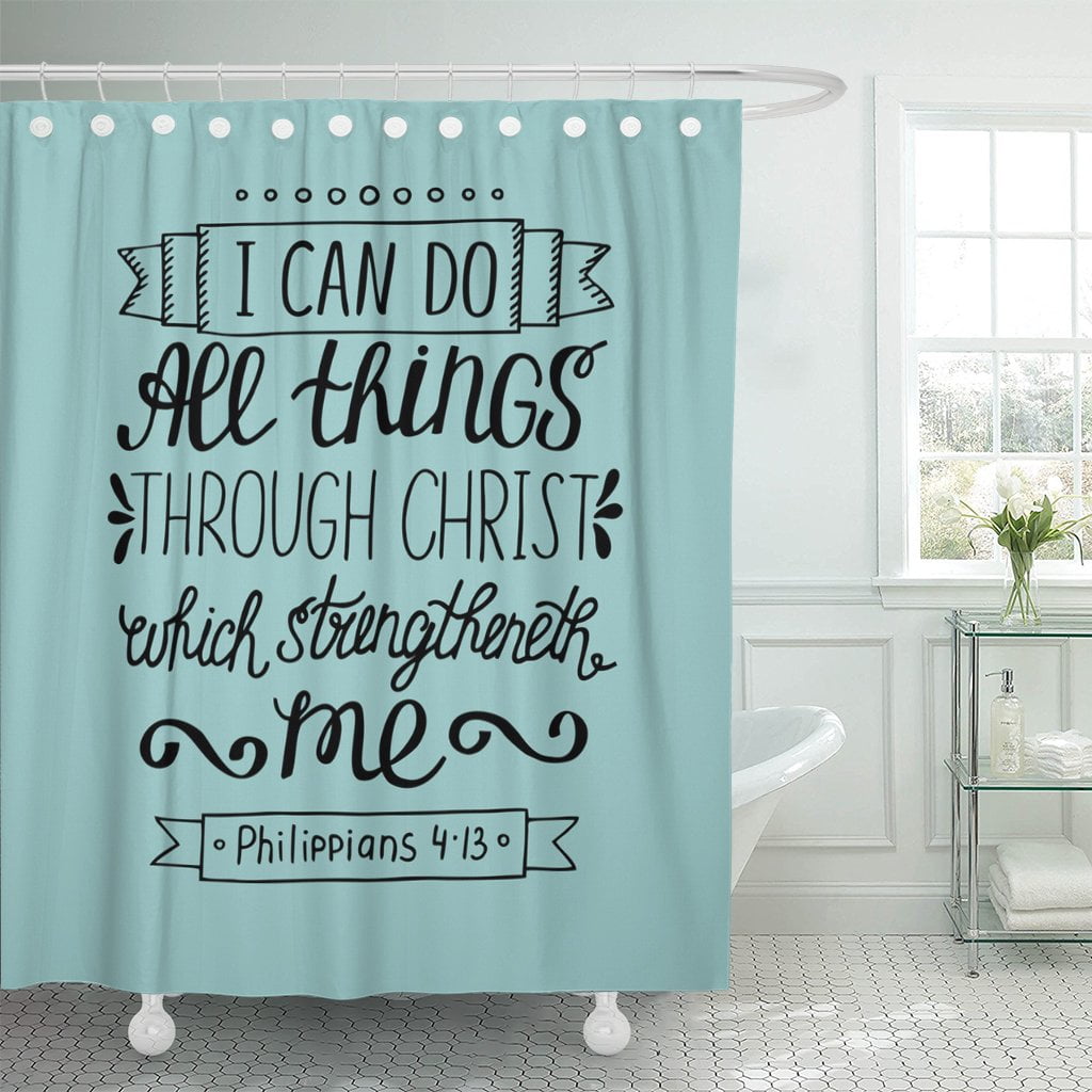 PKNMT Hand Lettering Can All Things Through Christ Biblical Christian