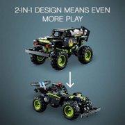 Lego Technic Kids 2 in 1 Monster Jam Grave Digger Building Toy, 212 Piece