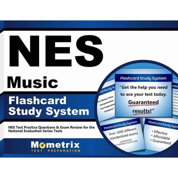 NES Music Flashcard Study System: NES Test Practice Questions & Exam Review for the National Evaluation Series Tests