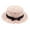 D, variant on Kids' Straw Boater Hat with Black Bow Wide Brim Sun Hat for Summer Beach Outdoor,One Size