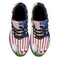 thumbnail image 2 of American flag Golf Shoes Sneakers Black Size 13, 2 of 7