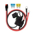 thumbnail image 4 of Portafusibles doble positivo y negativo, cable de 10AWG, accesorios de longitud de 2 pies, estilo Atc multiusos con fusibles adicionales 15A 20A para, 4 of 9