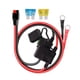thumbnail image 4 of Portafusibles doble positivo 10AWG cable con fusibles adicionales 15A 20A 60cm de largo, 4 of 9