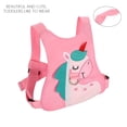 thumbnail image 5 of Arnés de seguridad para caminar YONGSHENG para bebés y muñequera antipérdida para niños rosa unicornio, 5 of 5